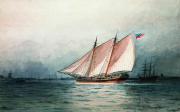 Seestücke Werke - Ivan Aiwasowski Segelschiff Seestücke